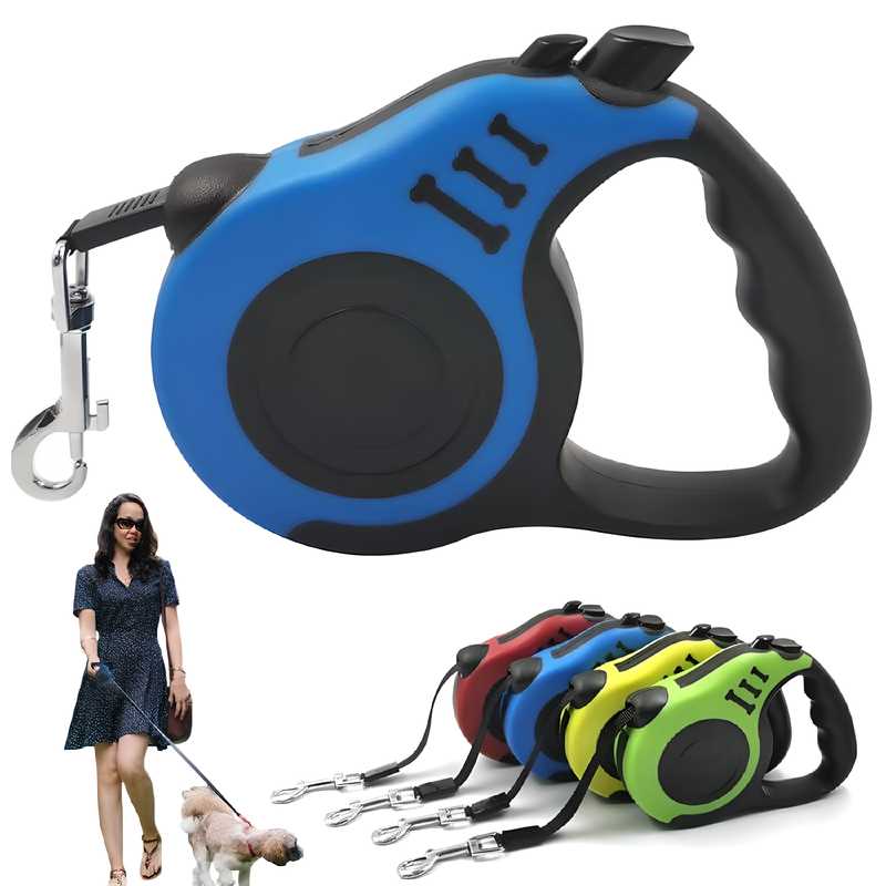 5-Meter Dog & Cat Leash – Long Pet Walking Strap