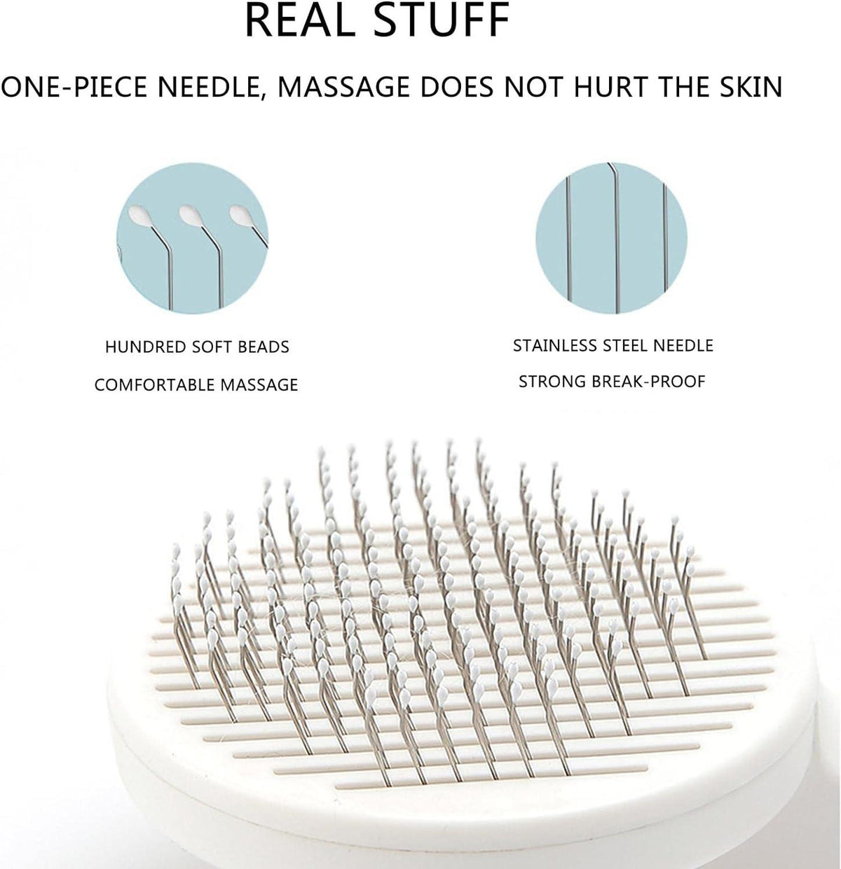 Pet Hair Removal Brush – Grooming & Fur Cleaning Tool