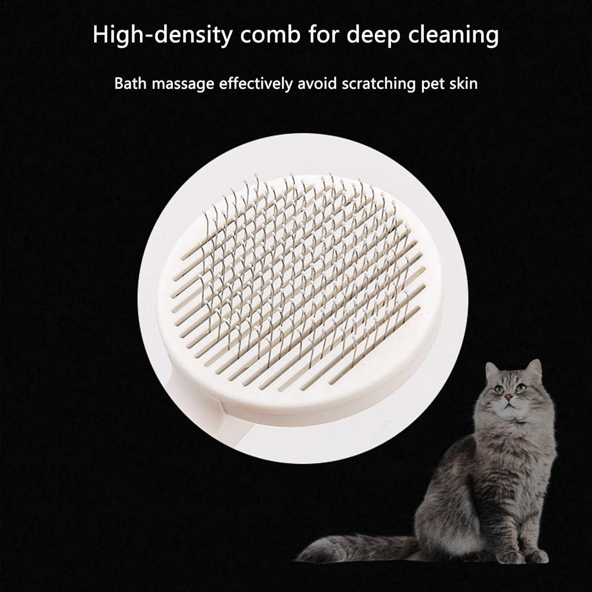 Pet Hair Removal Brush – Grooming & Fur Cleaning Tool