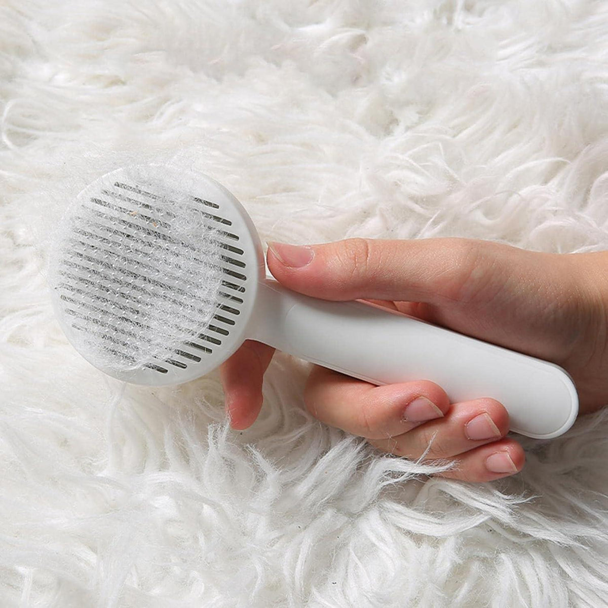 Pet Hair Removal Brush – Grooming & Fur Cleaning Tool