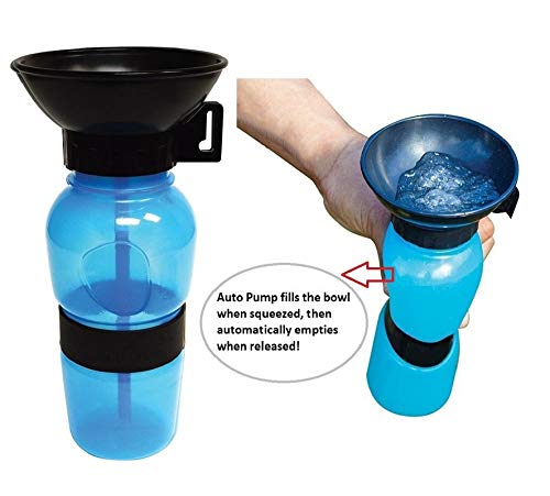 Portable Pet Water Bottle & Sipper – Travel Drinking Bowl