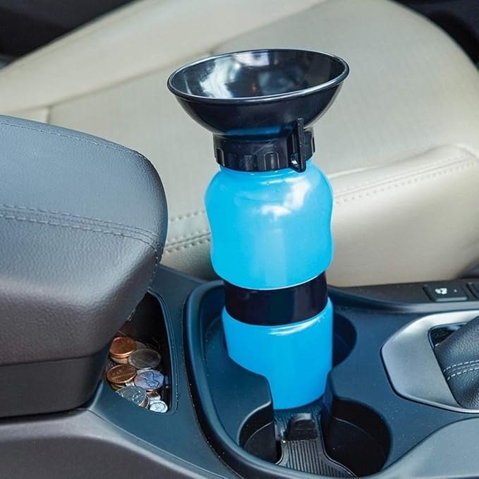 Portable Pet Water Bottle & Sipper – Travel Drinking Bowl