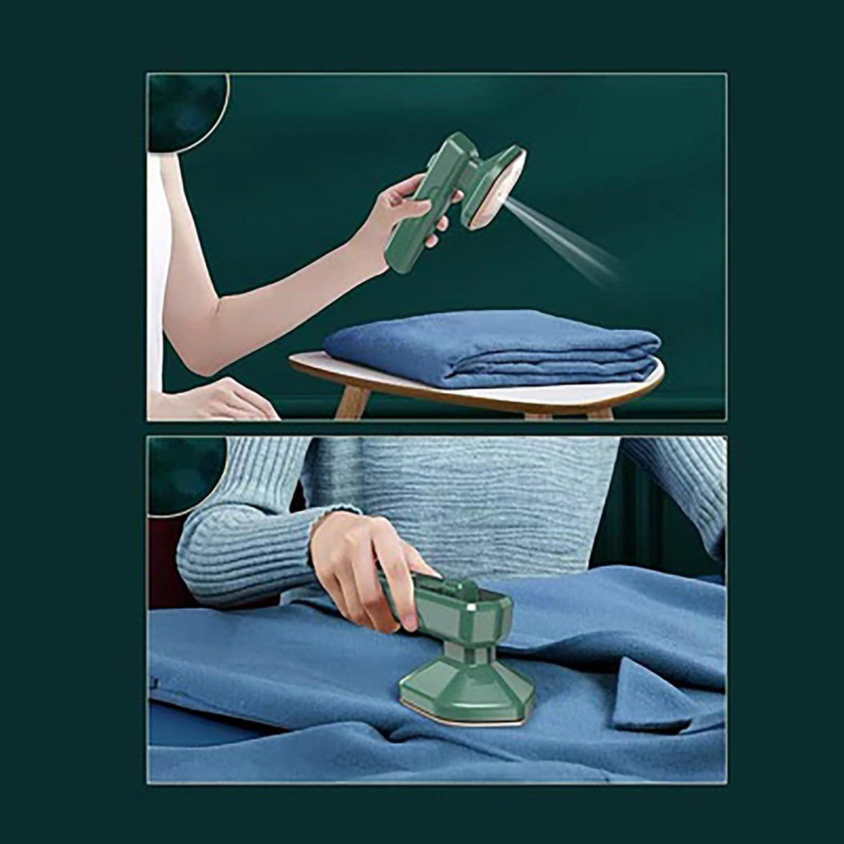Portable Travel Clothes Steamer & Handheld Iron