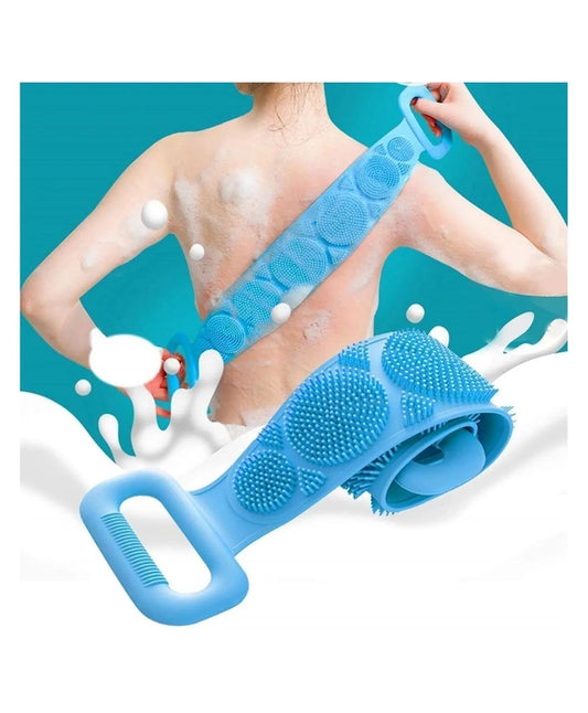 Double-Sided Silicone Bath Scrubber – Body Cleaning Brush